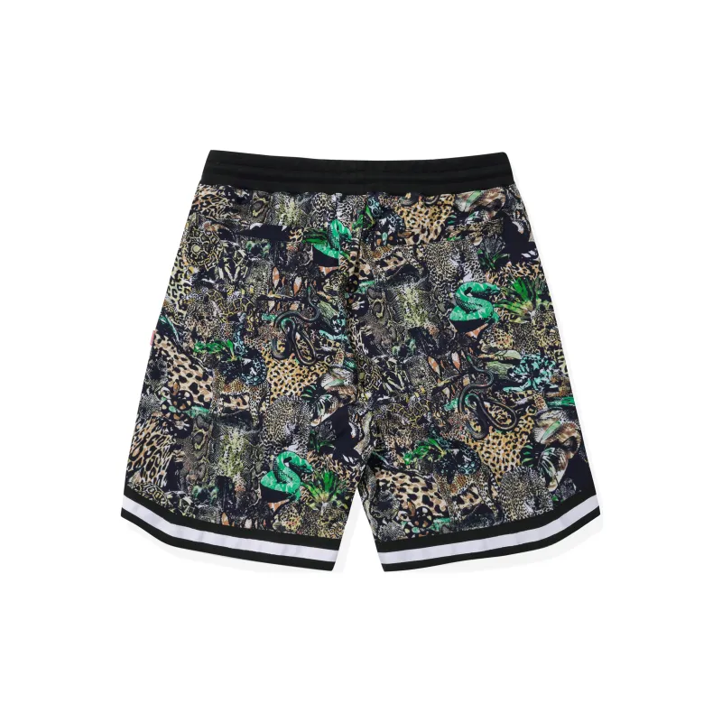 SPALDING Loose Fit Shorts Unisex Black-1