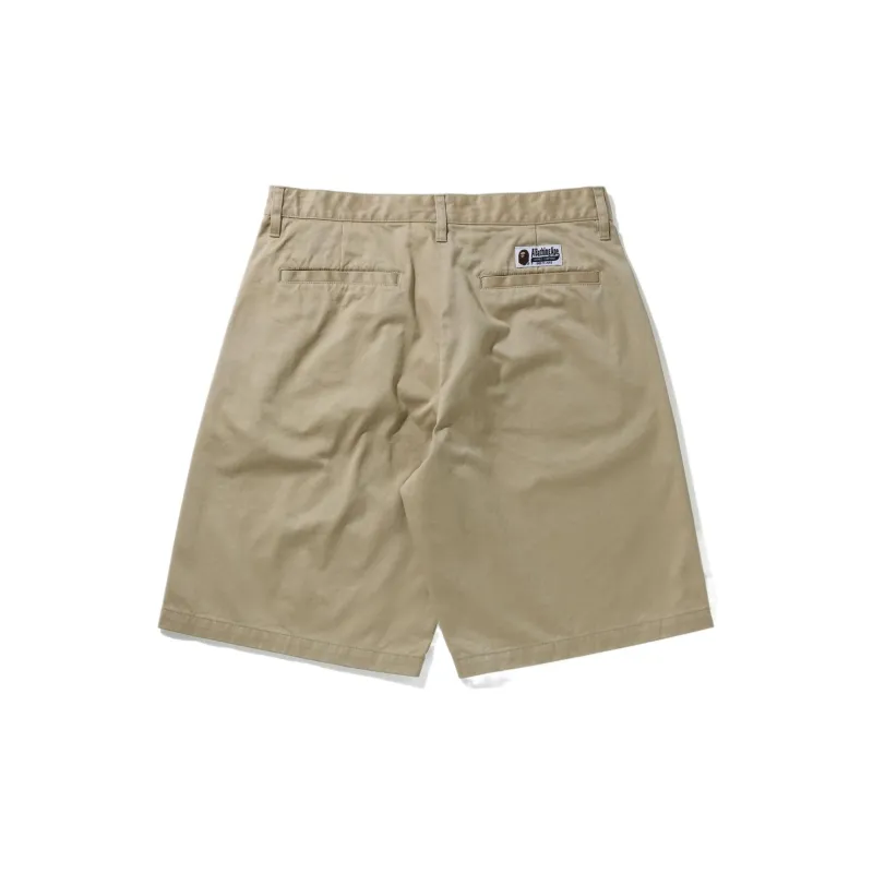 Bape One Point Wide Fit Chino Shorts-5