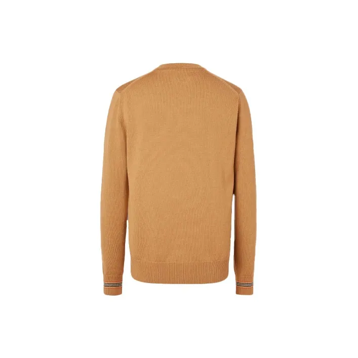 Burberry Sweaters Men Camel-1