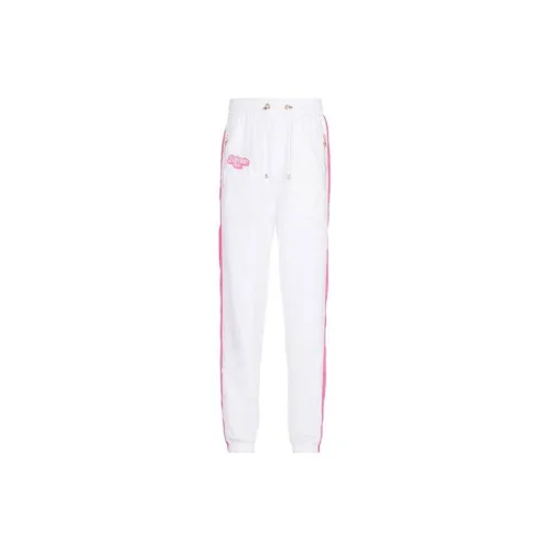 Barbie X BALMAIN Knitted Sweatpants Men White