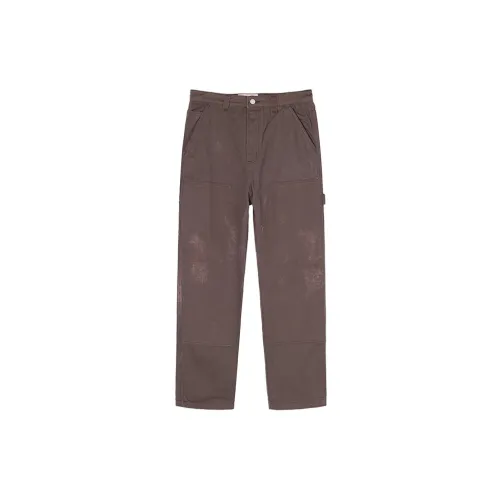 Stussy Suit Trousers Unisex Brown