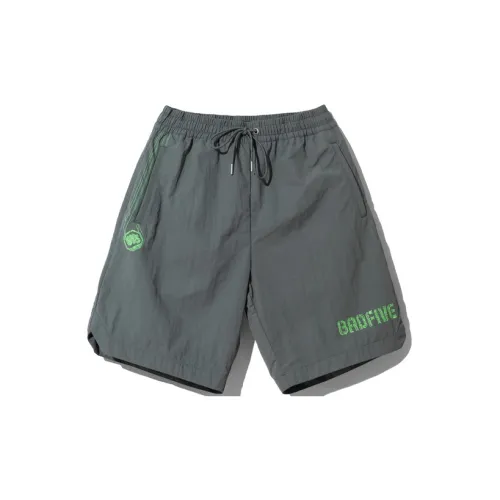 LINING Badfive Casual Shorts Men Dark Gray Green