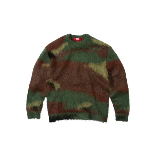 Junya Watanabe X Supreme FW21 Sweaters Unisex Green Camouflage