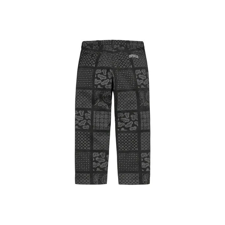 Supreme Paisley Grid Chino Pant-1