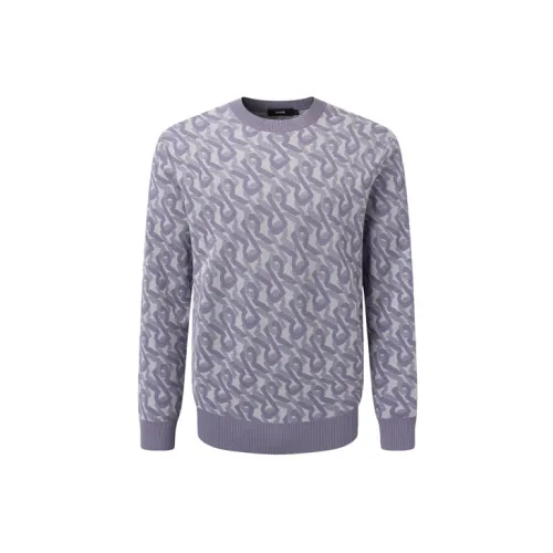 RARE Sweaters Men Purple