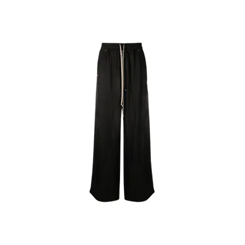 RICK OWENS Knitted Sweatpants Men Black