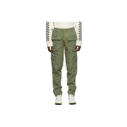 RHUDE Cargo Pants Men Green