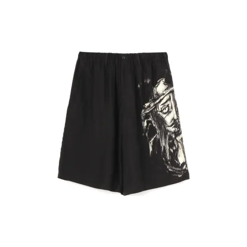 Yohji Yamamoto Casual Shorts Men Black