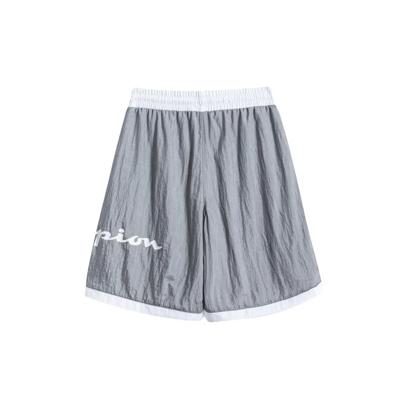 Champion Shorts US Version Unisex Light Gray-1