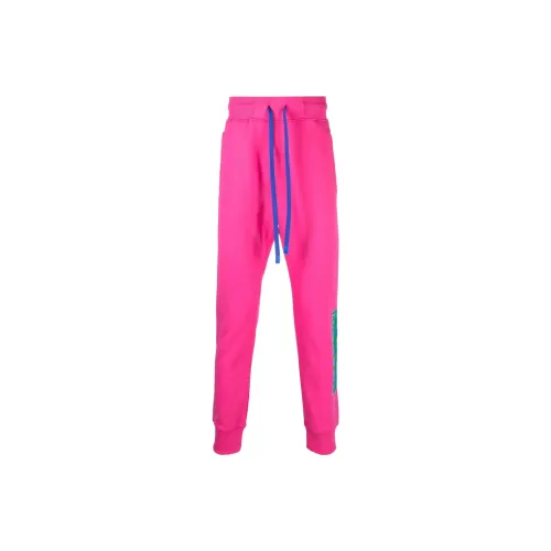 VERSACE JEANS COUTURE Knitted Sweatpants Men Pink