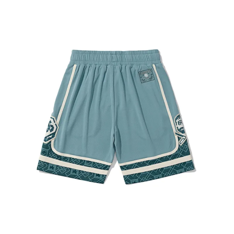 LiNing Badfive Sports Shorts Men's Green Mountain-1