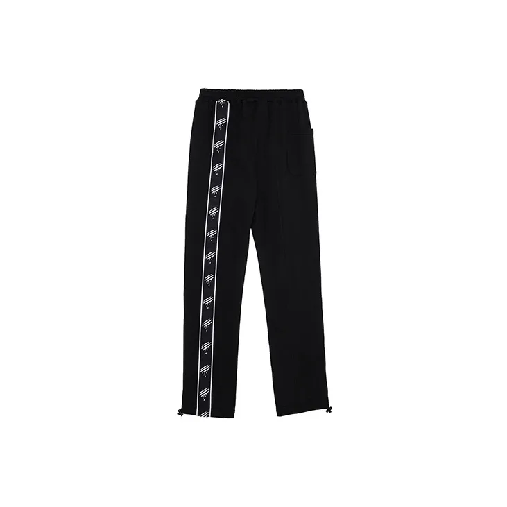 Suamoment Casual Pants Fall Unisex Black-1