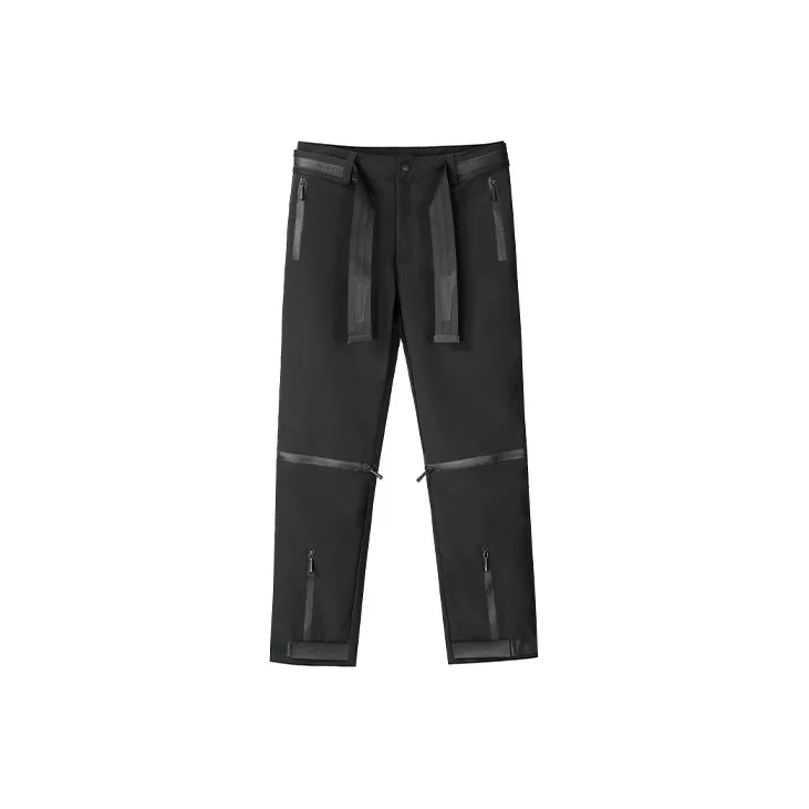 NORVINCY Dapper Trendy Zip Pocket Casual Pants Unisex-1