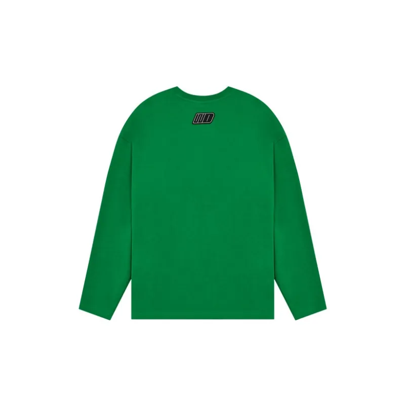 WE11DONE Logo print Long sleeve T shirt-1
