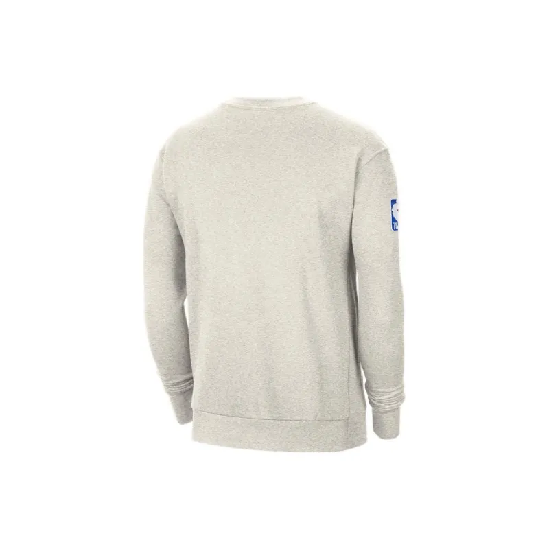 Nike Nba Brooklyn Nets Courtside Fleece Crew Sweatshirt-1