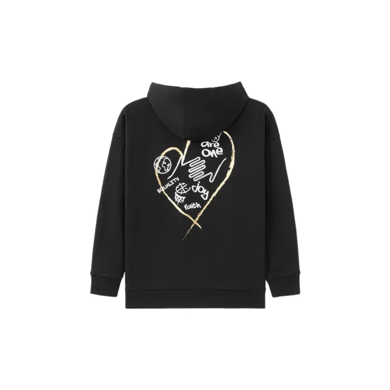 LINING Wade Collection Sweatshirts Unisex Black-1