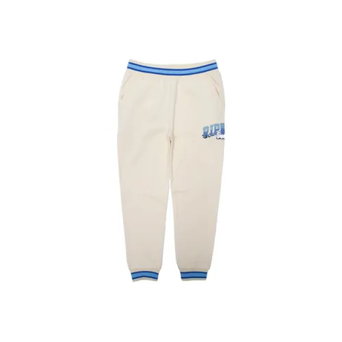 RIPNDIP Knitted Sweatpants Unisex Beige