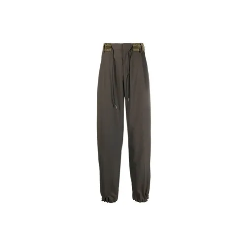 Sacai Casual Pants Men Army Green