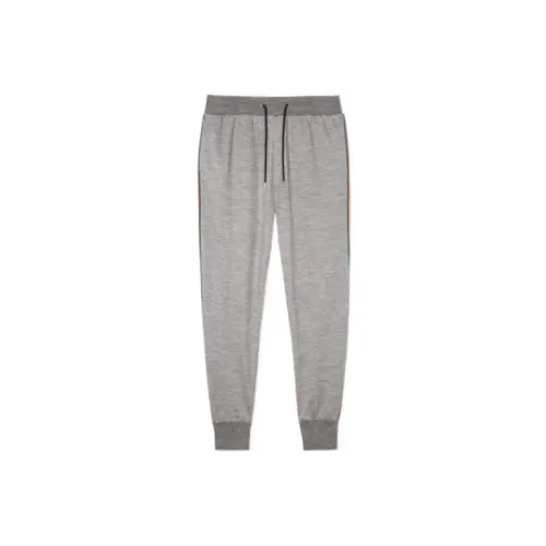 Paul Smith Knitted Sweatpants Men Gray