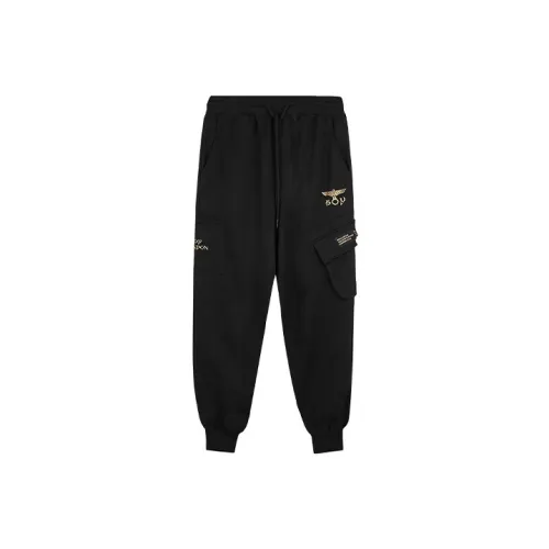 Boy London Knitted Sweatpants Unisex Black