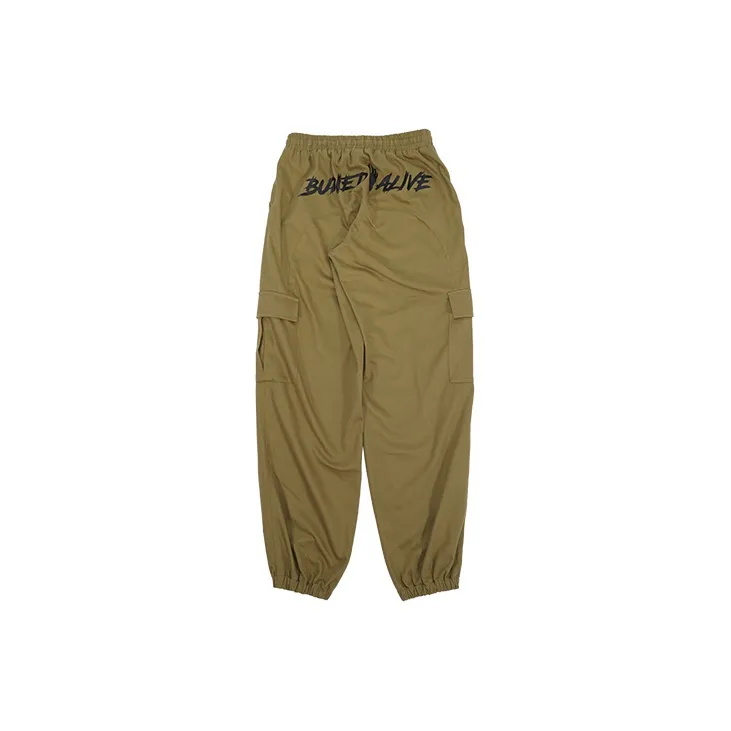 BURIEDALIVE Jogger Casual Pants Unisex High Altitude Yellow Timber-1