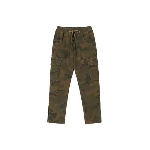 BIPOLAR Cargo Pants Unisex Army Green