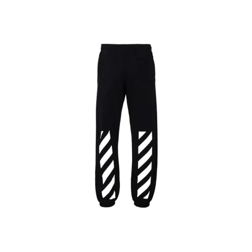 OFF-WHITE Diagonal Helvetica Slim Sweatpants 