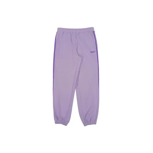 Nerdy Knitted Sweatpants Unisex Purple