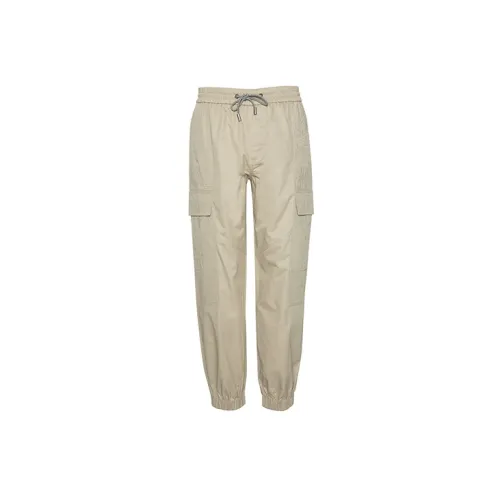 DAVID NAMAN Cargo Pants Men Beige