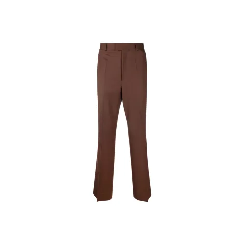 Valentino Suit Trousers Men Brown