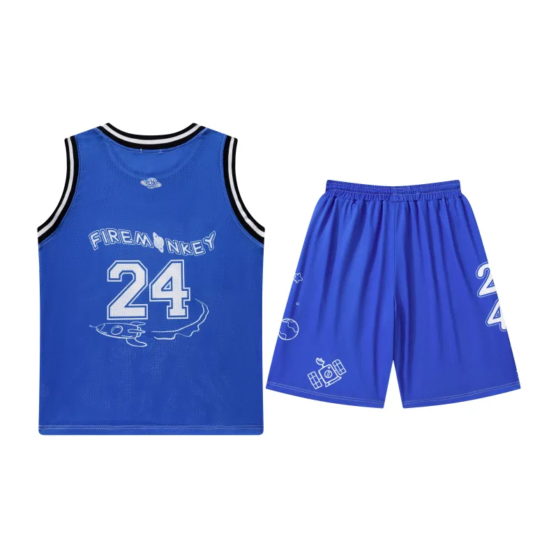 FireMonkey Astronaut Collection Basketball Suit Unisex-13