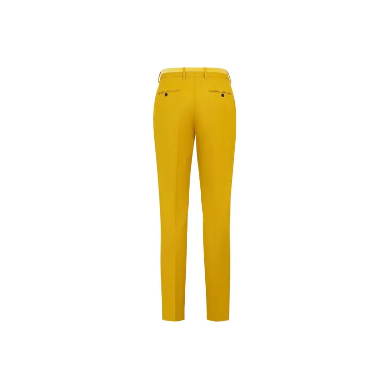 FENDI Casual Pants Men's Yellow-1