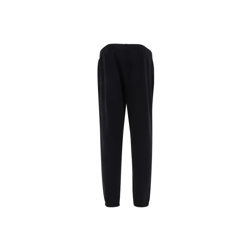 Maison Kitsune Knitted Sweatpants Men Black-1