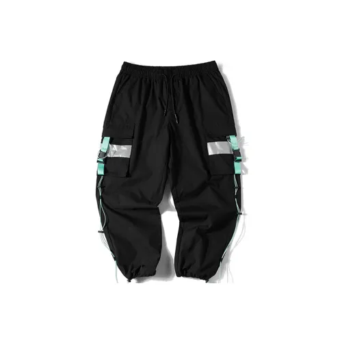 N-MAX Cargo Pants Men Black