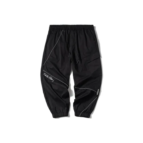 Keith Haring X N-MAX Casual Pants Men Black