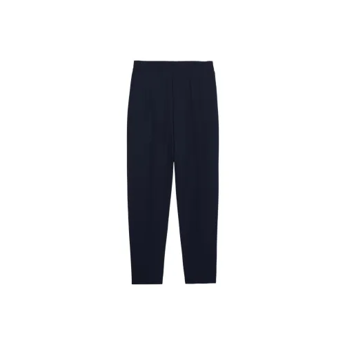 Maison Kitsune Casual Pants Men Navy Blue