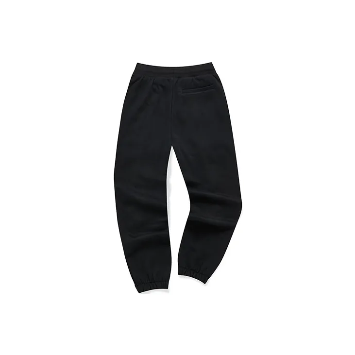 FILA FUSION BASEBALL Series Knitted Sports Pants Men's Pitch Black-1