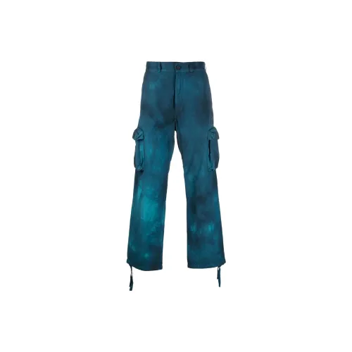 OFF-WHITE SS22 Cargo Pants Men Blue