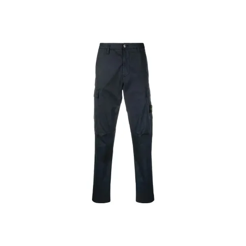 STONE ISLAND Cargo Pants Men Navy Blue