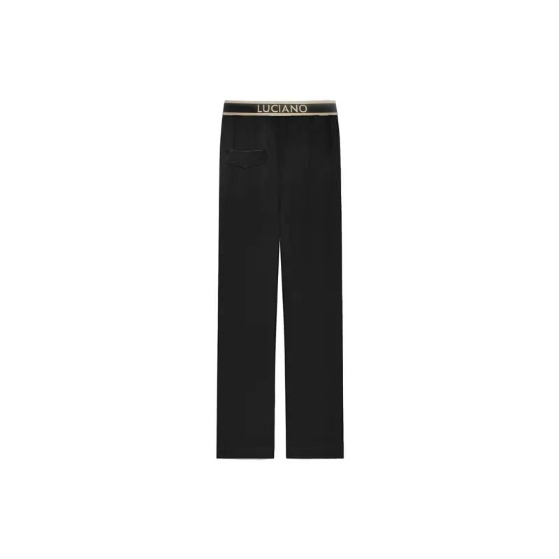 Charlie Luciano Casual Pants Unisex Black-2