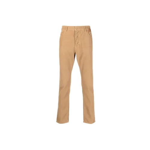 PALM ANGELS Slim Leg Corduroy Logo Trousers