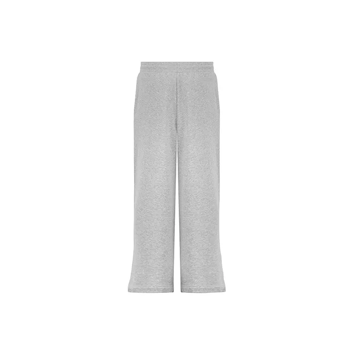 CHIGGALAB Casual Pants Unisex Light Gray-1