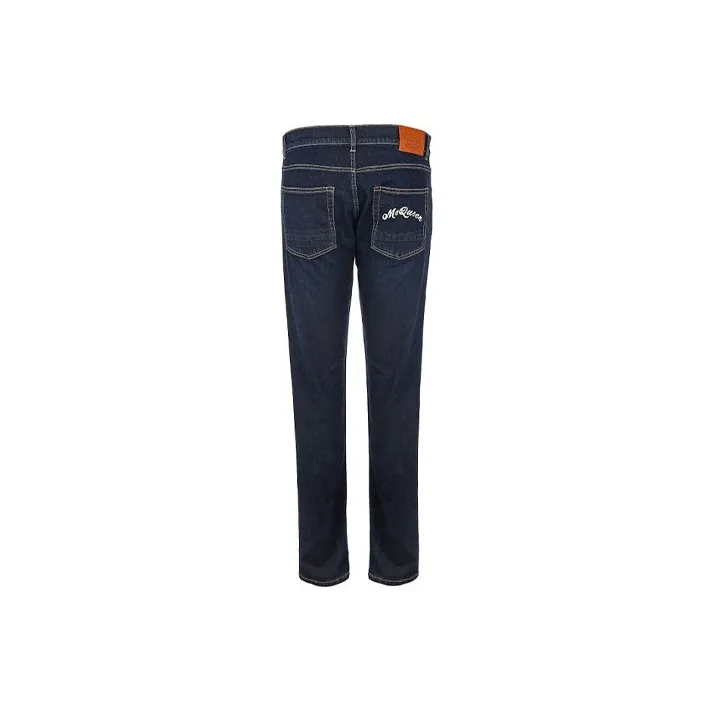 Alexander McQueen Casual Pants Men Blue-1