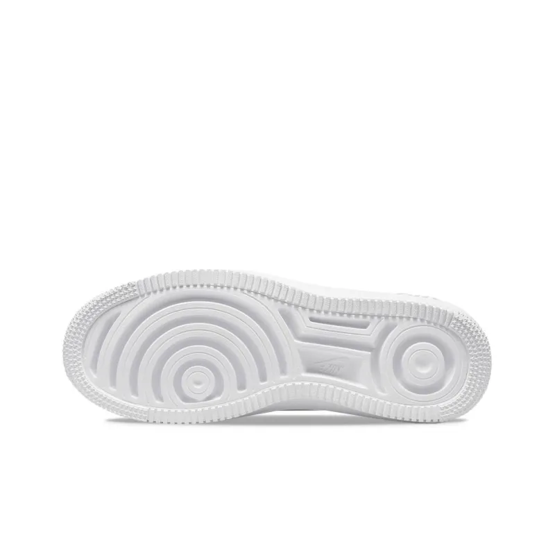 Nike Air Force 1 PLT.AF.ORM White Yellow Ochre Women's-5
