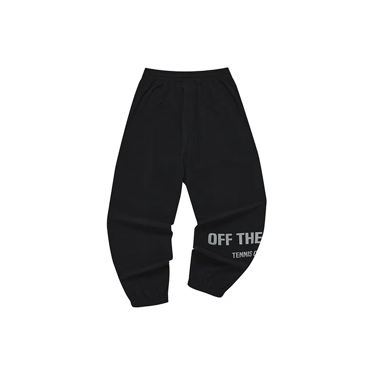 FILA FUSION Knitted Sweatpants Men Pitch Black-1