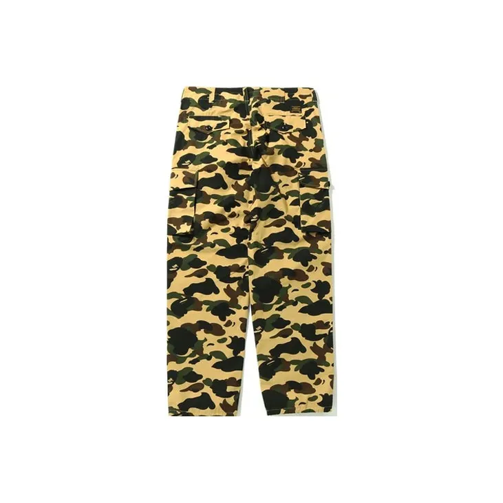 Bape 1st Camo Wide Fit 6 Pocket Pants-4