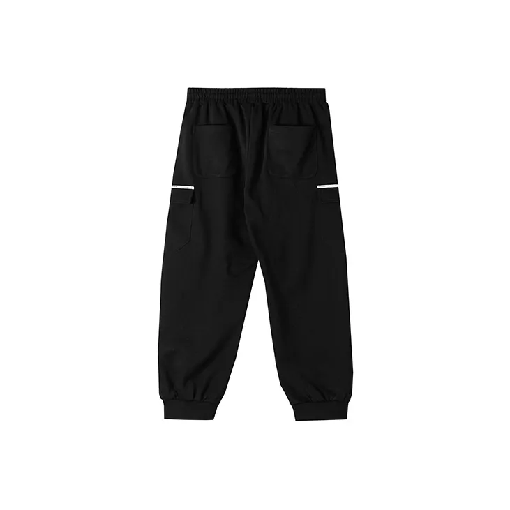 SUPERMOON Cargo Pants Unisex Black-1