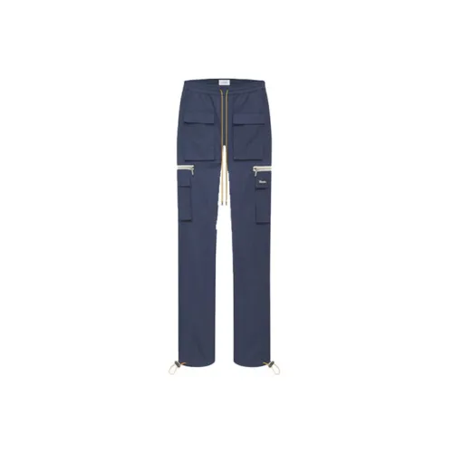 RHUDE Cargo Pants Men Blue