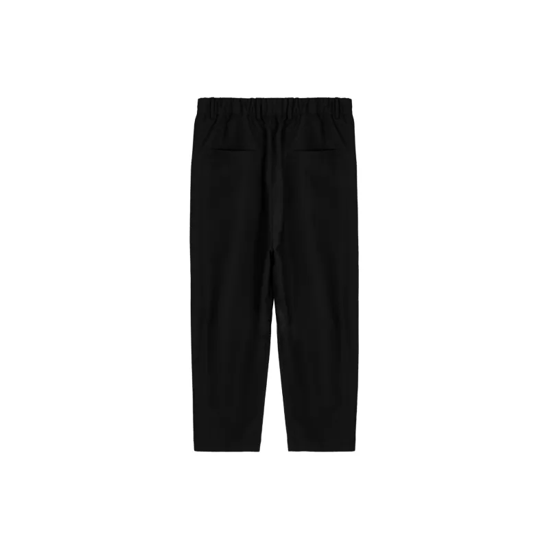 CLIMAX VISION Straight Casual Pants Unisex Black-1