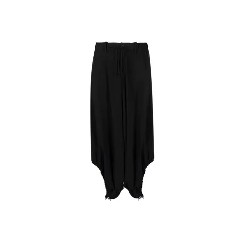 Yohji Yamamoto Casual Pants Unisex Black